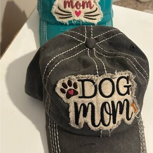 KBETHOS Dog Mom Cap - Black and Teal